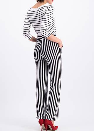 Hose streifenpr&uuml;fung, stripes of harmony, Hosen, Schwarz