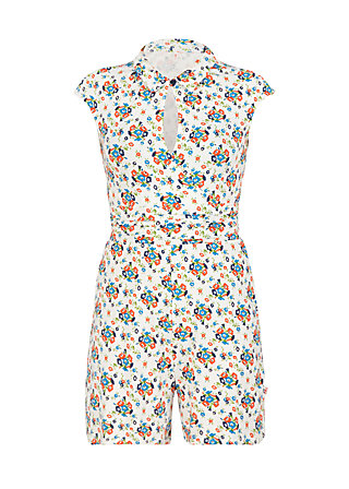 Jumpsuit sunny day, flower power, Jumpsuits, White