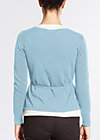 cache coeur, light blue corn, Knitted Jumpers & Cardigans, Blue