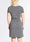 logo stripe dress, summer night stripes, Kleider, Grau