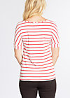 logo stripe t-shirt, summer breeze stripes, Shirts, Weiß