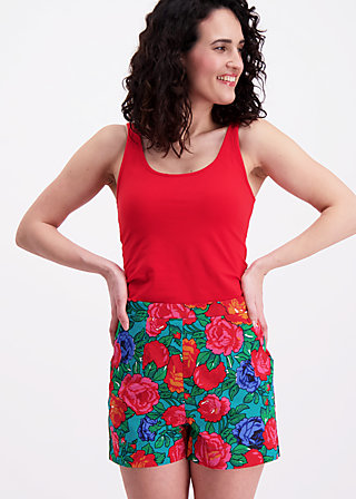 island in the sun shorts, frida flores, Trousers, Turquoise