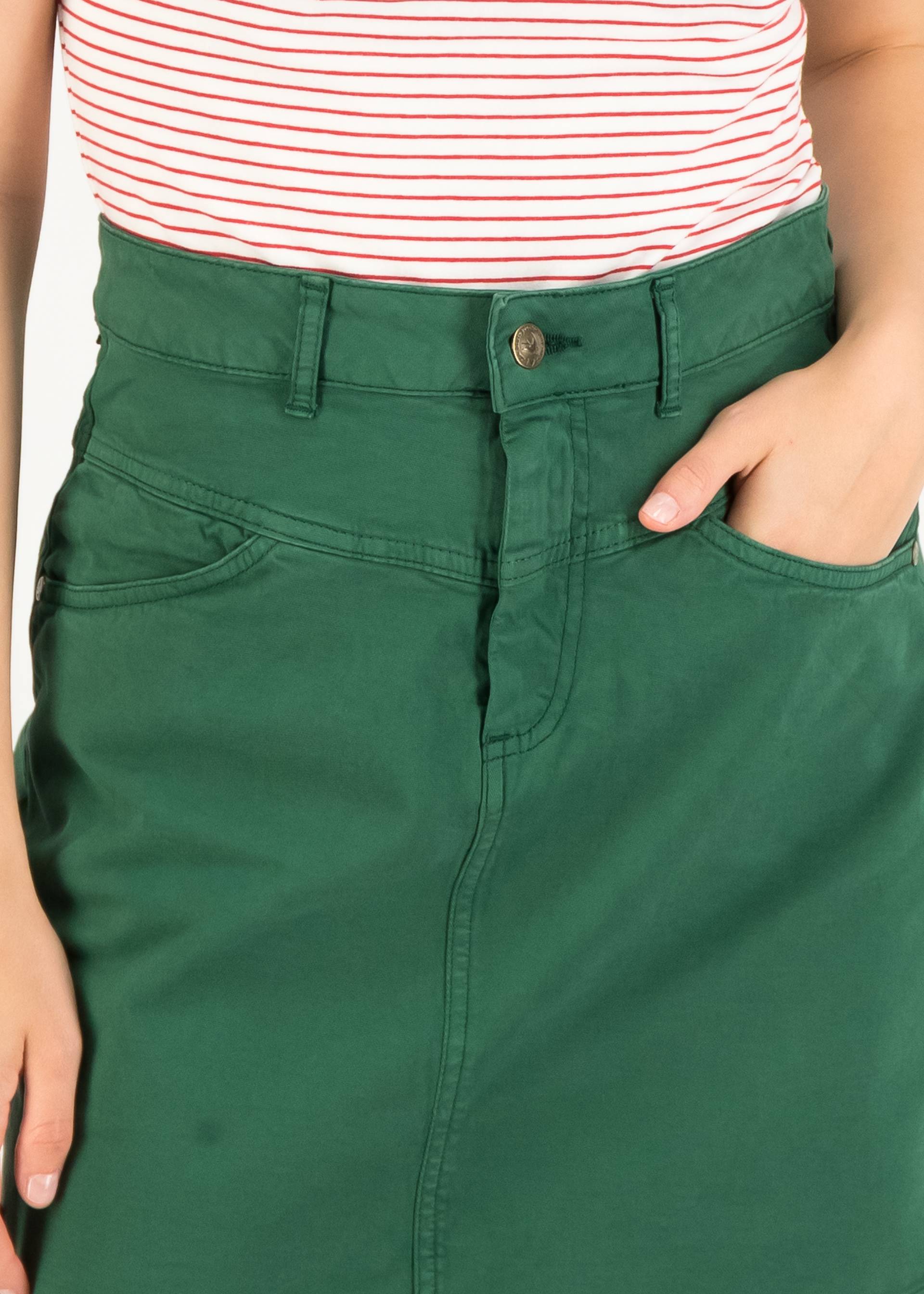 Minirock High Waist Yoke, formal garden, Röcke, Grün