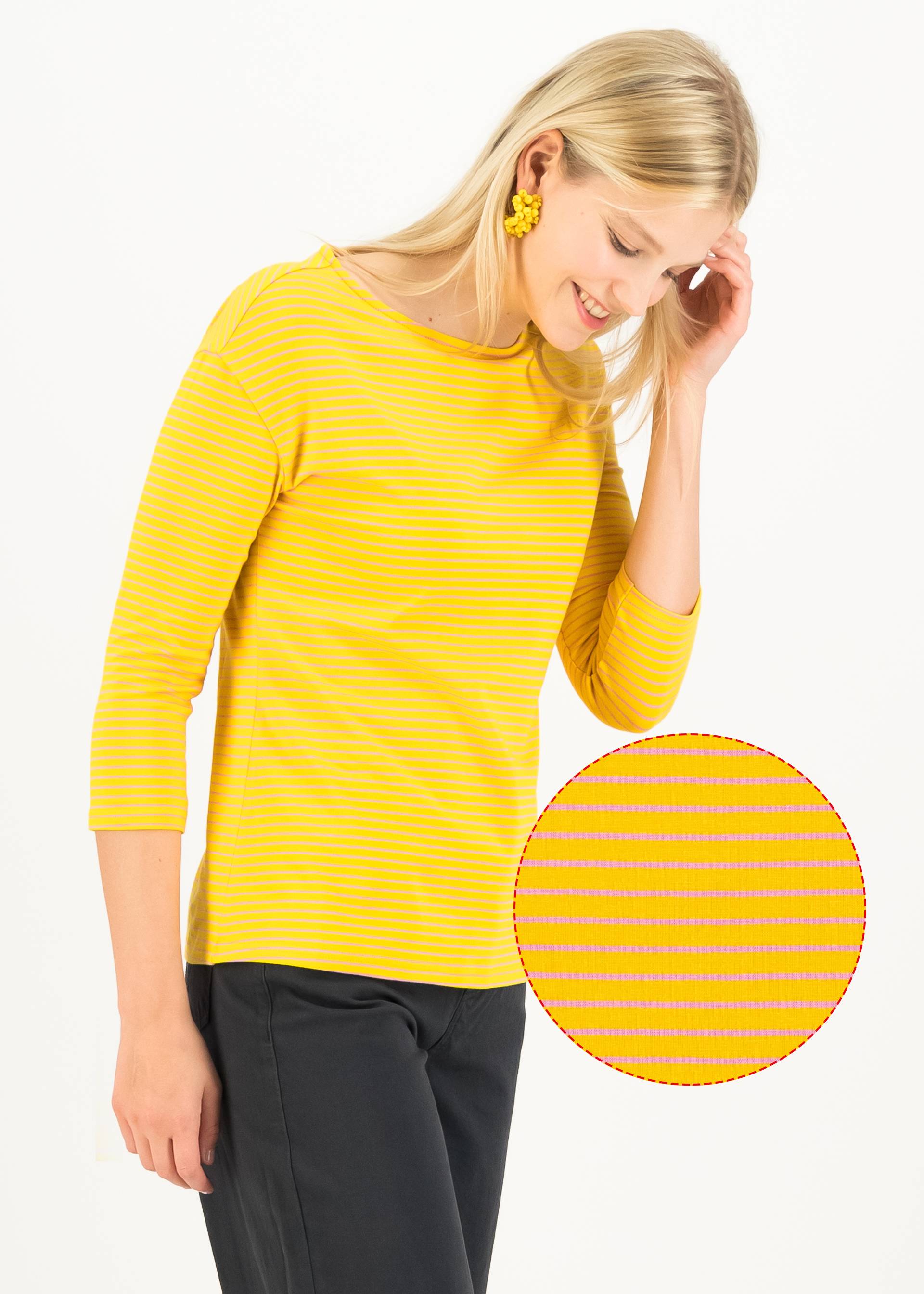 Shirt My Marine, candy stripes, Shirts, Gelb