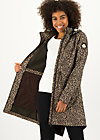 Soft Shell Jacket swallowtail promenade, leo love, Jackets & Coats, Brown