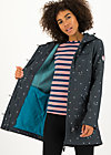 Soft Shell Jacket wild weather long anorak, kitty cat, Jackets & Coats, Grey