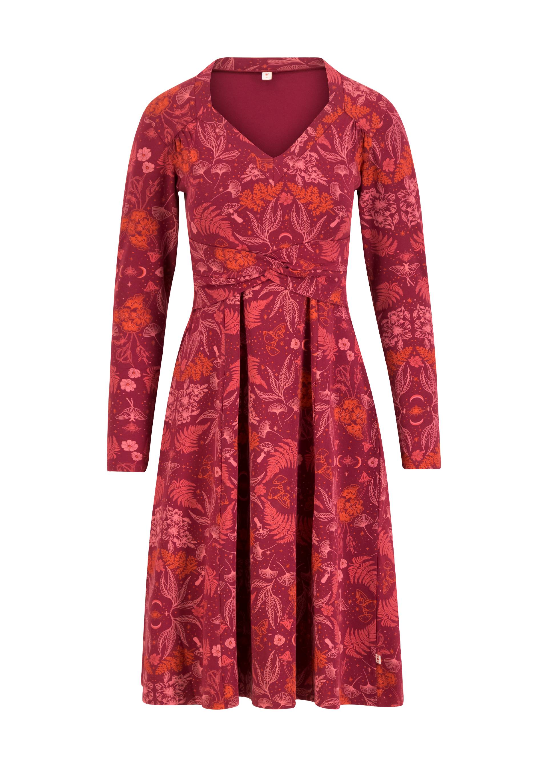 Jerseykleid Shake Rattle and Roll, botanical fairytale, Kleider, Rot