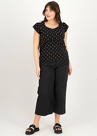 Shirt Charming V Neck, mon cherry, Shirts, Schwarz