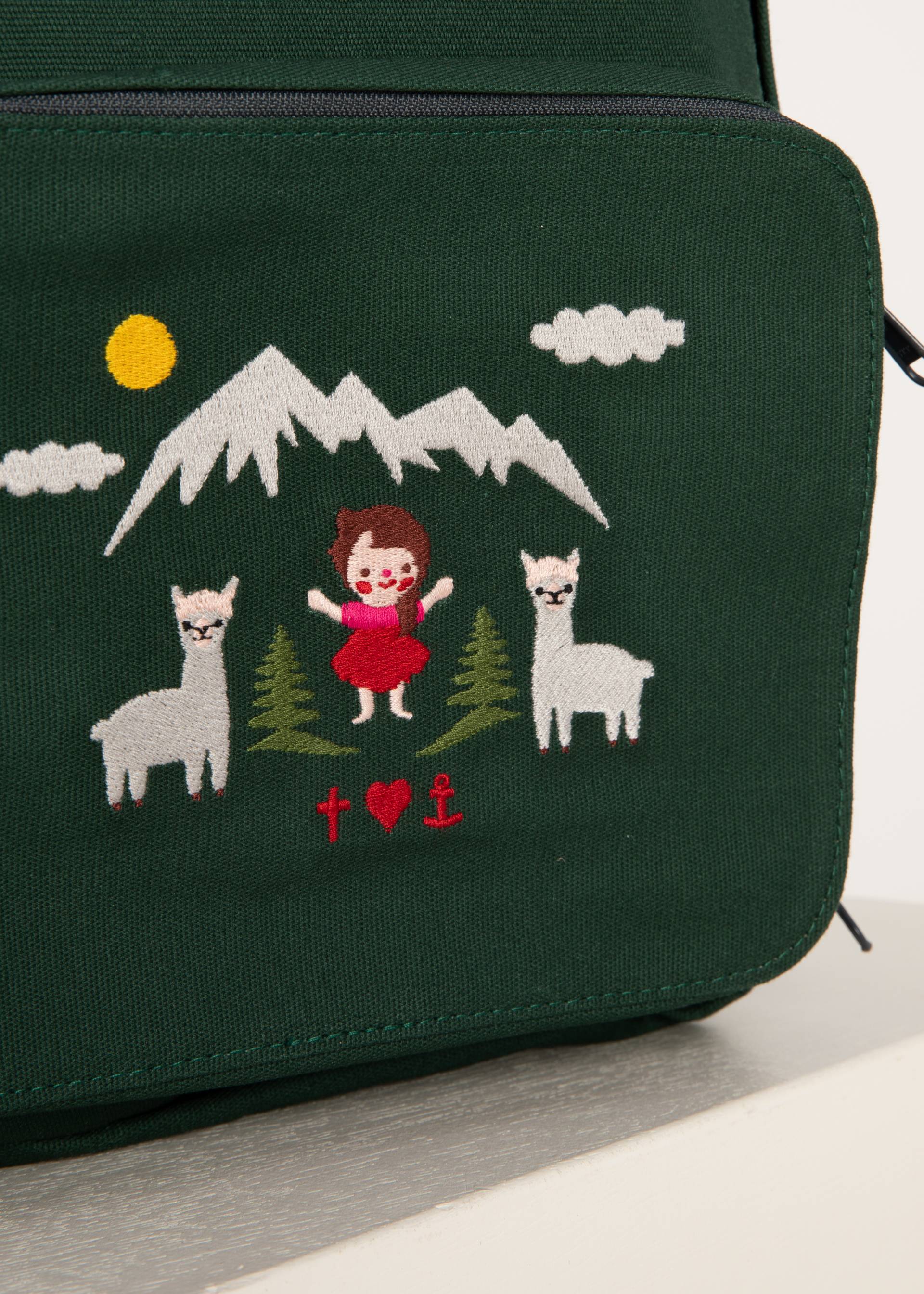 Rucksack Colourful Mind Pack Decor, sycamore green, Accessoires, Grün