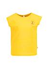 Kinder-Shirt ringelreih mit stickerei, candy stripes, Shirts, Gelb