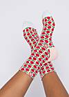 Cotton socks Sensational Steps, apple lover, Socks, Red