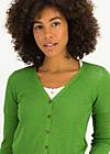 Cardigan Sweet Petite, juicy grass zig zag, Knitted Jumpers & Cardigans, Green