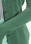 logo cardigan, wild vert ajour, Strickpullover & Cardigans, Grün