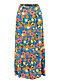Maxi Skirt fruits of the beach, florida lady, Skirts, Blue