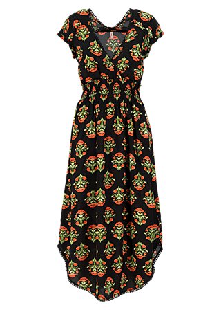 Summer Dress sunflowers field, laatste lieve, Dresses, Black