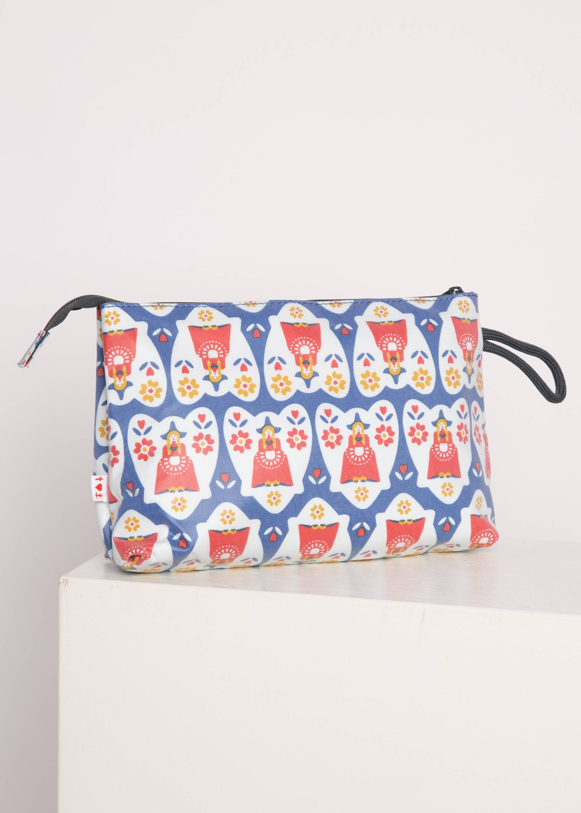Kosmetiktasche long love washbag, antje van ameland, Accessoires, Wei&szlig;