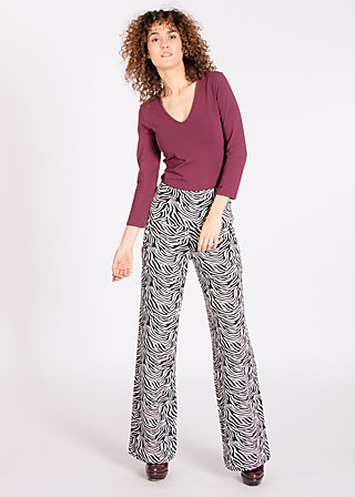 one hit wonder marlene, zebra zoo, Hosen, Schwarz