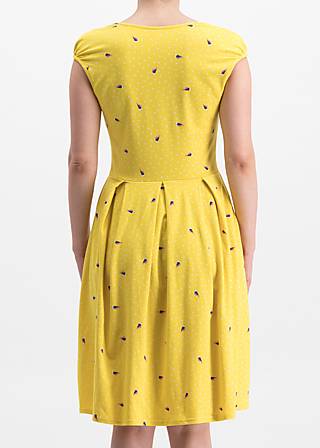 Jersey Dress glockengel&auml;ut robe, fly over alpine, Dresses, Yellow