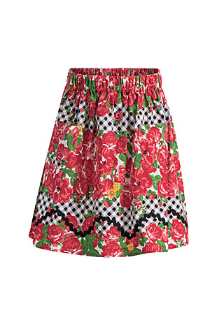 sallys sweet skirt, roses of black forest , Skirts, Red