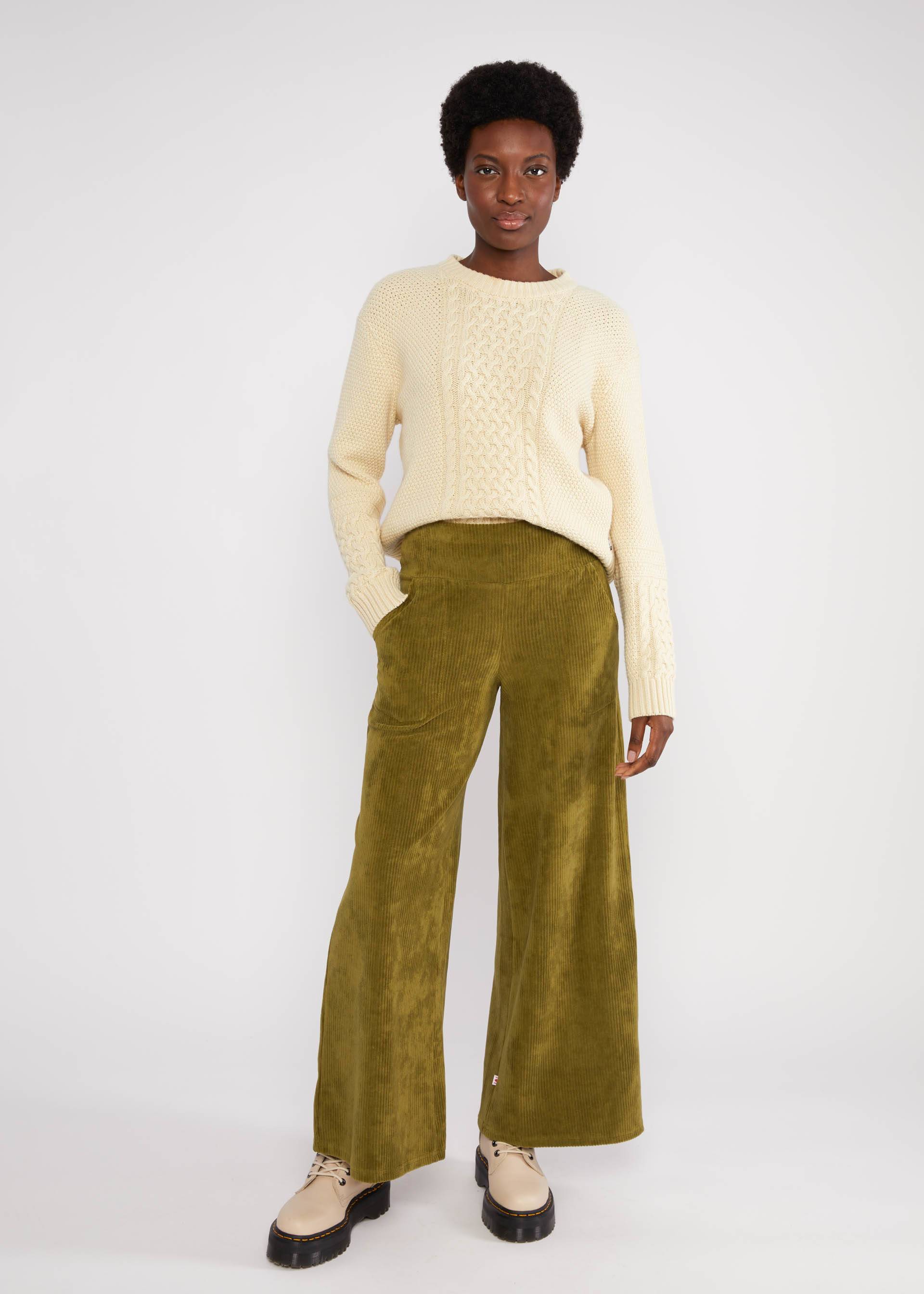 Cordhose Jolly Marleen, my green herbs garden, Hosen, Gr&uuml;n