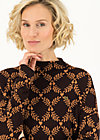Knitted Jumper long turtle, russet laurel, Knitted Jumpers & Cardigans, Brown