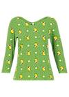 Top happy swallowneck, yellow wellys, Shirts, Green