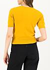 Knitted Jumper logo pully roundneck 1/2 arm, yellow star, Knitted Jumpers & Cardigans, Yellow
