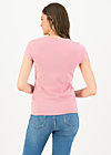T-Shirt logo shortsleeve feminin, feminine blush, Tops, Pink