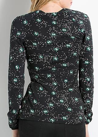 Longsleeve cha cha cache, step to the stars, Shirts, Schwarz