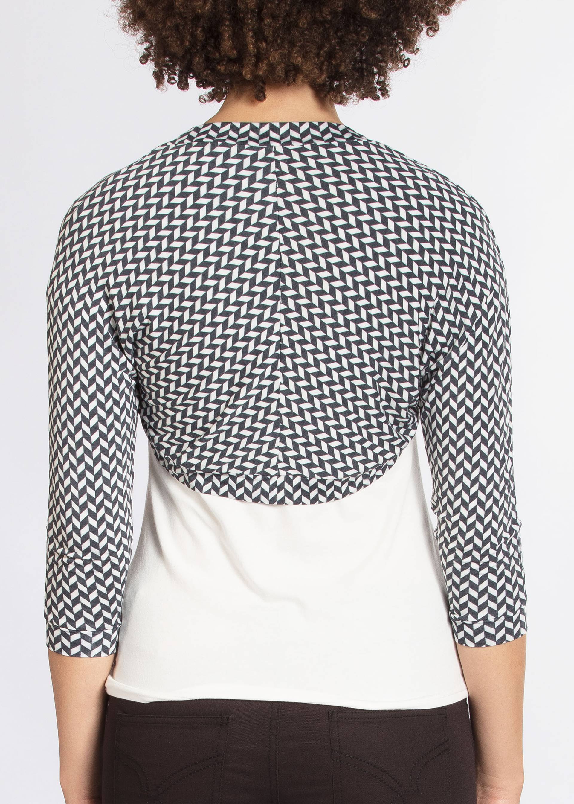 Short Jacket kiss me johnny, step by side, Knitted Jumpers & Cardigans, Black