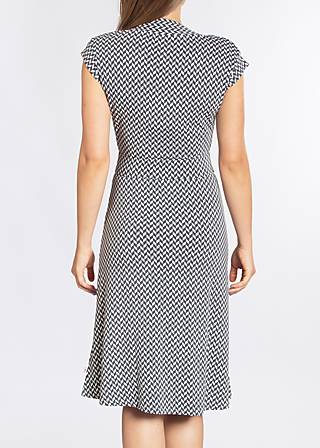 Jerseykleid wipeout, step by side, Kleider, Schwarz