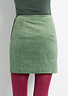 maschentanz mambo skirt, slipover spikes, Green