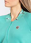 let´s play, blue lagoon rib, Zip jackets, Turquoise