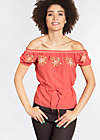 pennys blouse, lisas red passion, Blusen & Tuniken, Rot