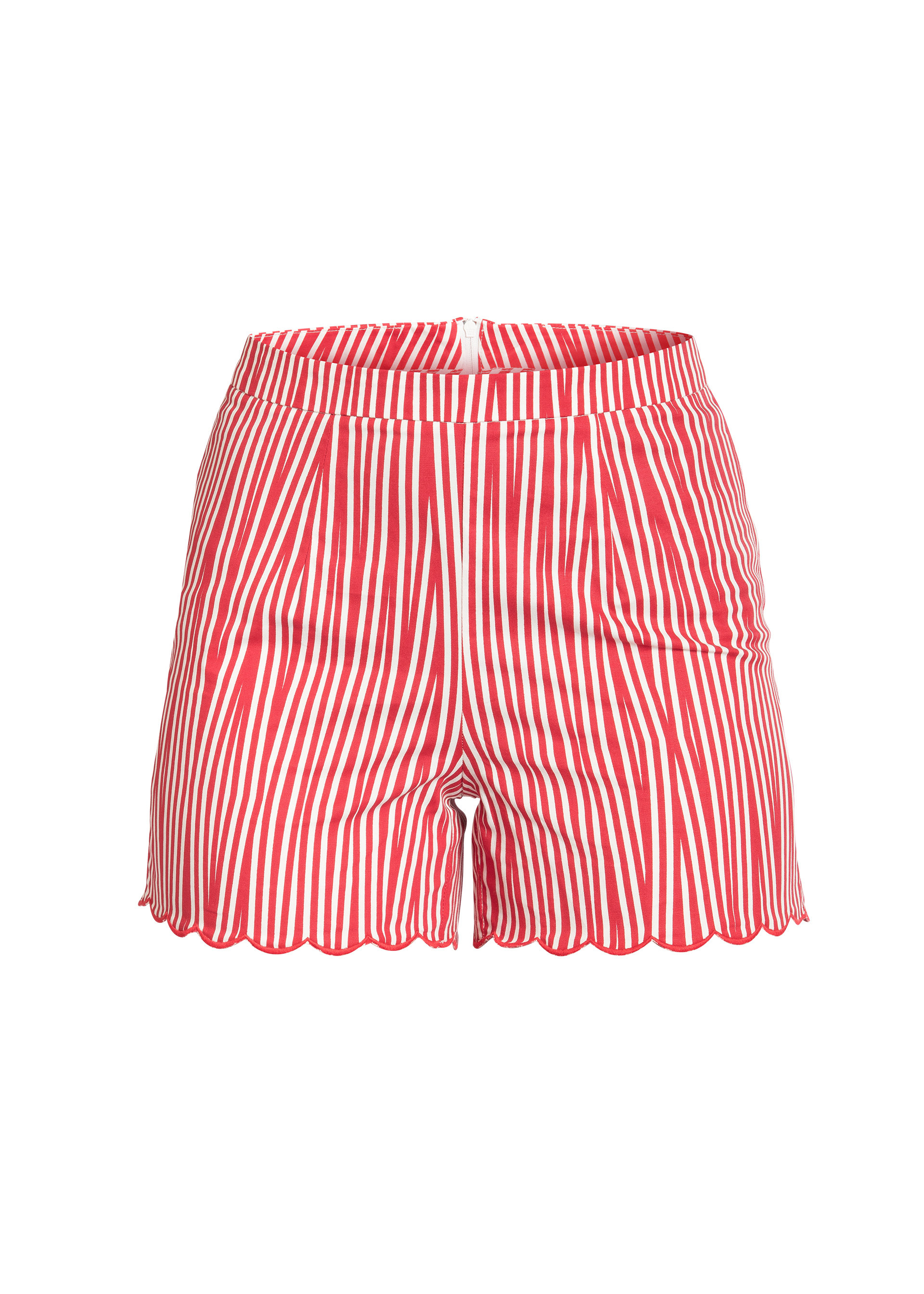Shorts some kind of wonderful, trot the fox stripes, Hosen, Rot