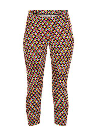 Capri Leggings Cropped Laune Legs, fleurs dansantes, Leggings, Black