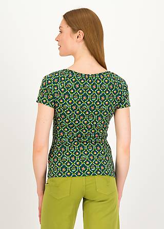 T-Shirt Vintage Heart, l'escargot val&eacute;rie, Tops, Green