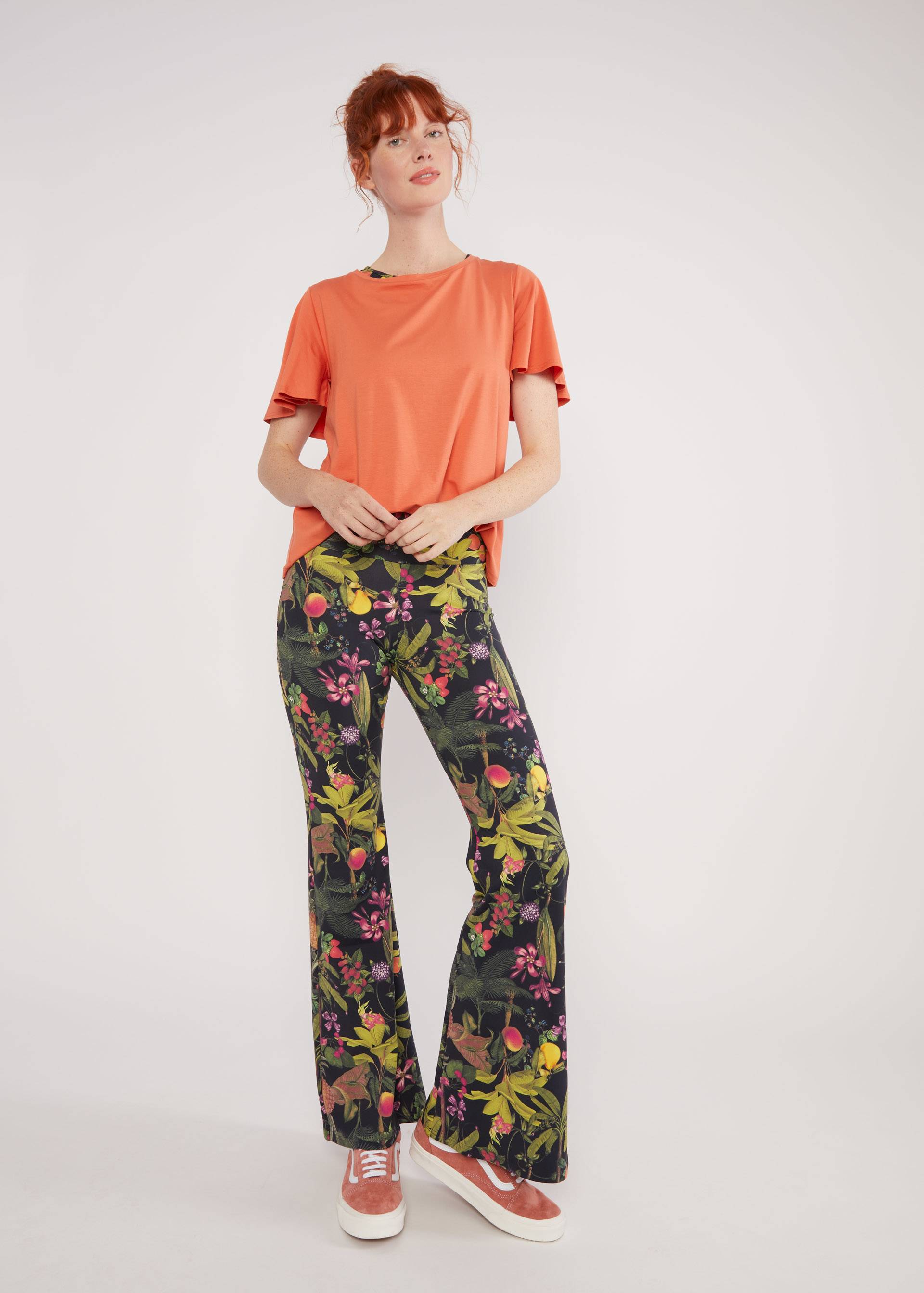 Schlaghose Dancing Jazz, juicy pulp, Hosen, Schwarz