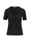 T-Shirt Balconnet Féminin, non-colour black, Tops, Black