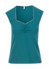 Sleeveless Top Let Romance Rule, moonstone teal, Tops, Turquoise
