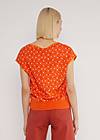 Shirt New Wave, white pearl rainbow, Strickpullover & Cardigans, Orange