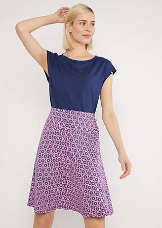 Jersey Skirt Frischluft, love revolution flowers, Skirts, Blue