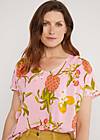 Top Lets Fly Away, dancing fruits, Blouses & Tunics, Pink