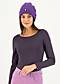 Knitted Hat Beanie Queen, purple ellipse knit, Accessoires, Purple