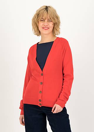 Cardigan Bold at Heart, I am your cherry red, Cardigans & leichte Jacken, Rot