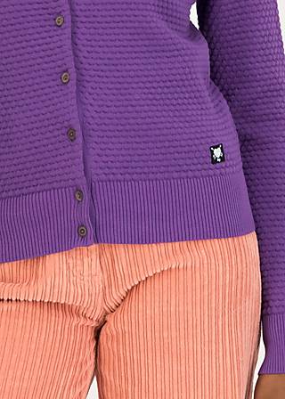 Cardigan Save the Brave, lilac diva, Knitted Jumpers & Cardigans, Purple
