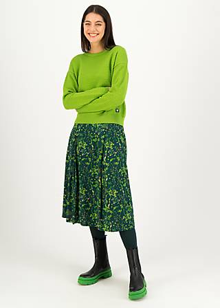 Midi Skirt So Bardot, tender heart, Skirts, Green