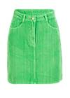 Corduroy Skirt The Corduroyal, light green light life, Skirts, Green