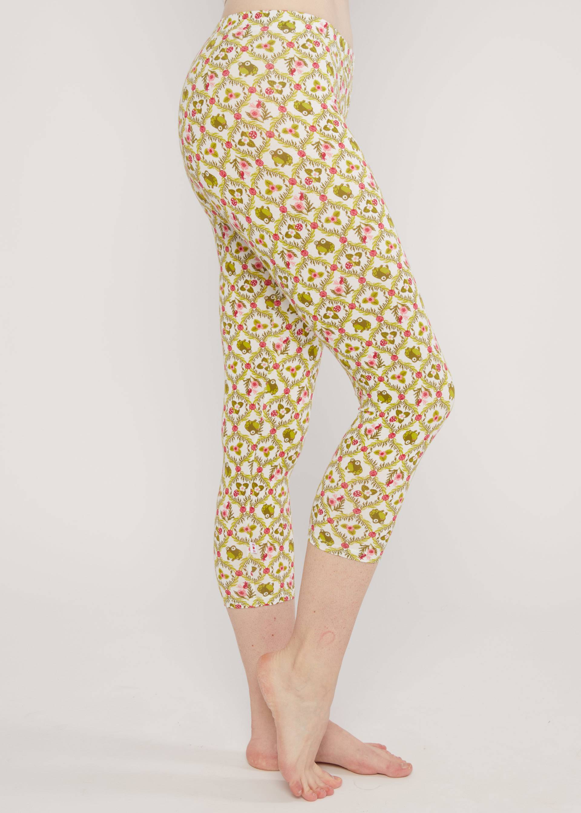 Capri Leggings Cropped Laune Legs, magical prince, Hosen, Wei&szlig;
