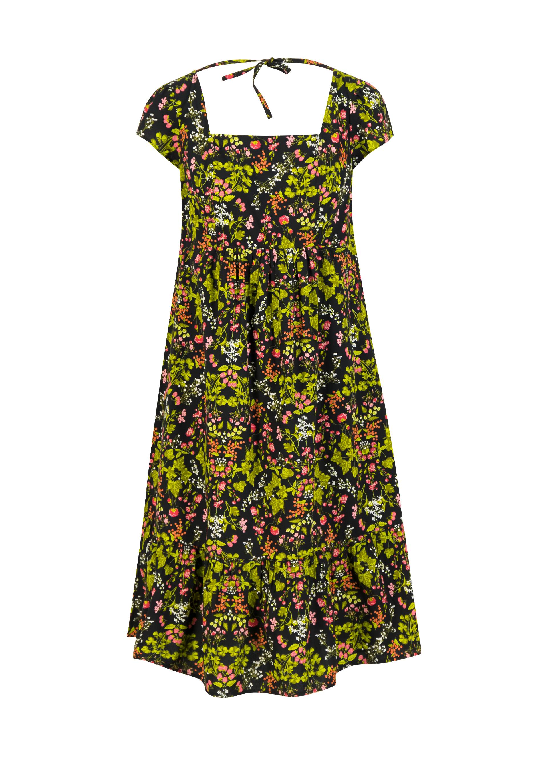 Sommerkleid Midsummer Night Tale, poetic garden, Kleider, Schwarz